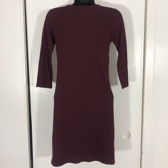 Forever 21 Plum Bodycon Dress - Picture 5 of 6